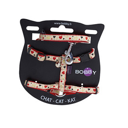 HARNAIS + LAISSE CHAT LOVELY