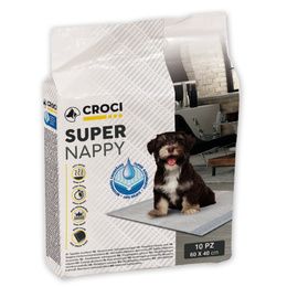 SERVIETTE HYG.CHIEN SUPER NAPPY 10PZ