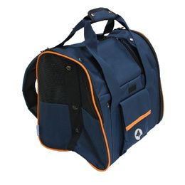 SAC-VOITURE SCARLETT BLEU-ORANGE 38X26X31 CM