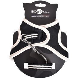 PACK CHAT HARNAIS MINI + LAISSE STRIPE