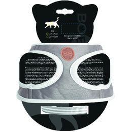 PACK CHAT HARNAIS MINI + LAISSE STRIPE