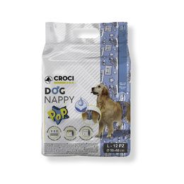 DOG NAPPY MALE WRAP POP LG PZ12 50-60cm PCB 6