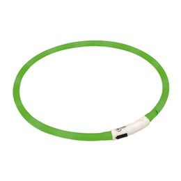 COLLIER VISIBLE LED AVEC USB VERT 40cm