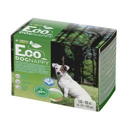 DOG NAPPY ECO DIAPER LG PZ.10 34-48cm