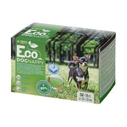DOG NAPPY ECO DIAPER SM PZ.14 30-39cm