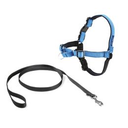 HARNESS EASY WALK DELUXE L OCEAN BLUE