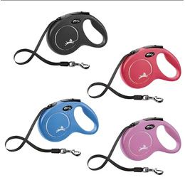 LAISSE FLEXI NEW CLASSIC TAPE XS 3m ROSE