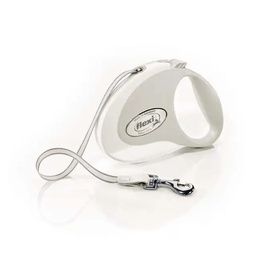 Leash FLEXI Style Tape S 3m WHITE