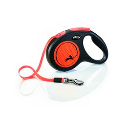 Leash FLEXI New Neon Tape M 5m ORANGE