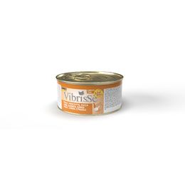 VIBRISSE CAT MENU POULET,JAMB.,CITROU.70g