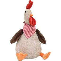 JEU CHIEN PELUCHE LOLA & MIGUEL COQ LG 34cm PCB 2