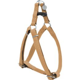 BAVETTE EN CUIR MYLORD REG.CM.60-100X25MM.BEIGE PCB 3