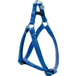 BAVETTE EN CUIR MYLORD REG.CM.25-40X10MM.NAVY BLEU PCB 3