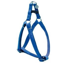 BAVETTE EN CUIR MYLORD REG.CM.35-60X15MM.NAVY BLEU PCB 3