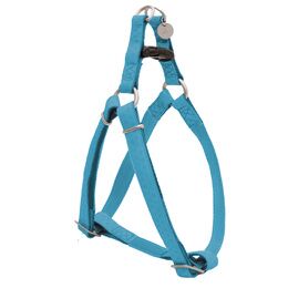BAVETTE SEMBLABLE CUIR MYLORD REG.CM.25-40X10MM BLEU CLAIR PCB 3