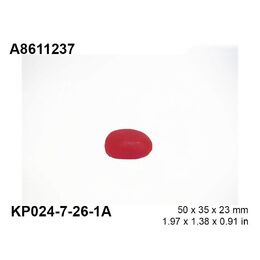 AMTRA  COSMOS PIERRES DE LUNE ROUGE 5PZ PCB 8