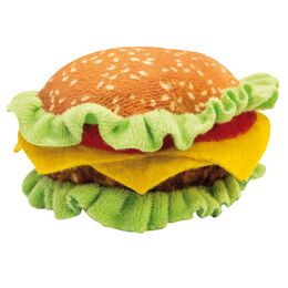 JEU CHAT BAKERY HAMBURGER CATNIP 8.5cm PCB 8