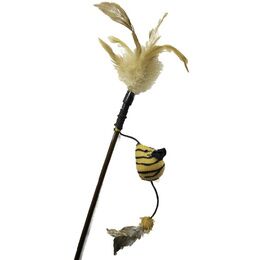JEU CHAT CANNE SOURIS PLUME 47cm
