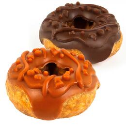 BAKERY GLAZED DONUT AVEC CANARD 7cm 50g PCB 20