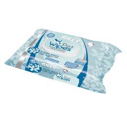 LINGETTES ANIMAUX 40PCS MUSC BLANC PCB 12