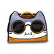 TRASP. CATMANIA TOMODACHI GRIS 40X20X36CM PCB 1