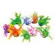 TROPICAL PLANT 14-17 CM SERIES PCB 10
