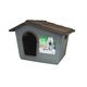 NICHE A CHIEN VILLA GREEN RECYCLED 99x70x75 cm