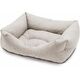 COUSSIN RECT. HYDRO BEIGE 55X90X6 CM