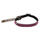 COLLIER CHAT REFLECHISSANT PORTE-ADRESSE