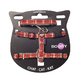 HARNAIS+LAISSE CHAT KILT